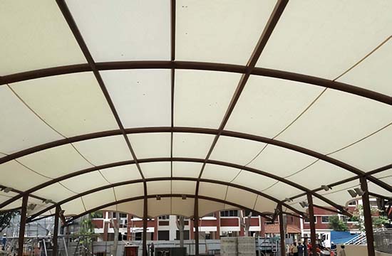 蚌埠膜结构雨棚